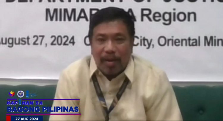 DOJ seeks funding to address prosecutor shortage in MIMAROPA