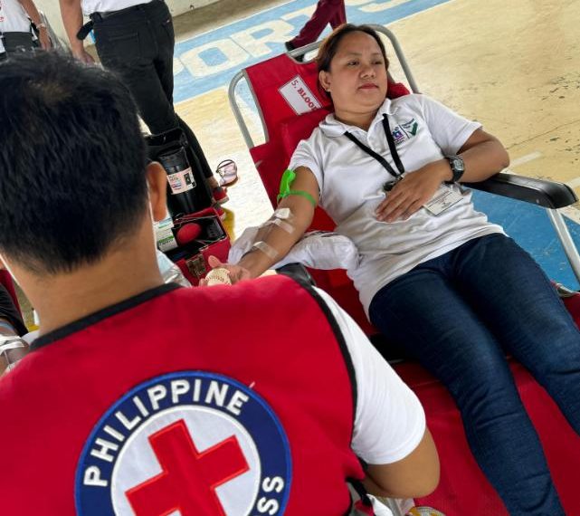 Blood donation drive ng Philippine Red Cross, tagumpay sa San Jose