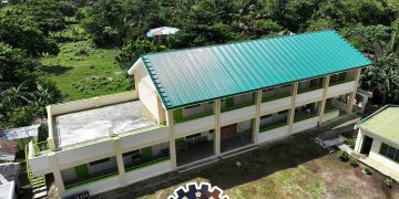 Bagong gusali para sa Mauricio F. Fabito National High School, itinayo ng DPWH