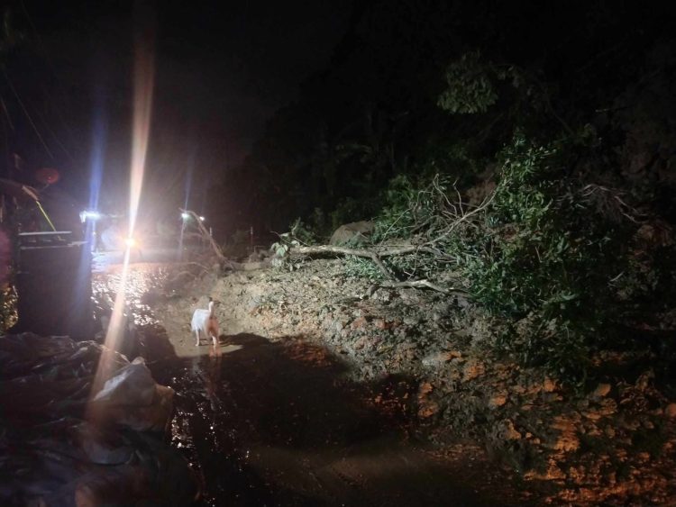Multiple landslides hit Cajidiocan over the weekend