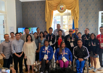 PH Paralympians get solid backing from Filipino community