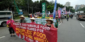 700 Filipinos join Asia-wide protest for climate-resilient food systems