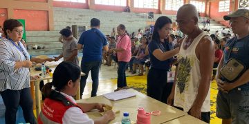 DSWD namahagi ng ayuda sa 400 Odionganon at Loocnon