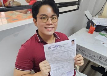 Aaron James Madrona tatakbo bilang alkalde ng San Agustin