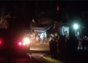 Truck na nawalan ng preno sa Romblon, sumalpok sa isang warehouse