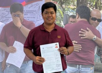 Arevalo, naging emosyonal matapos maghain ng COC nang mag-isa