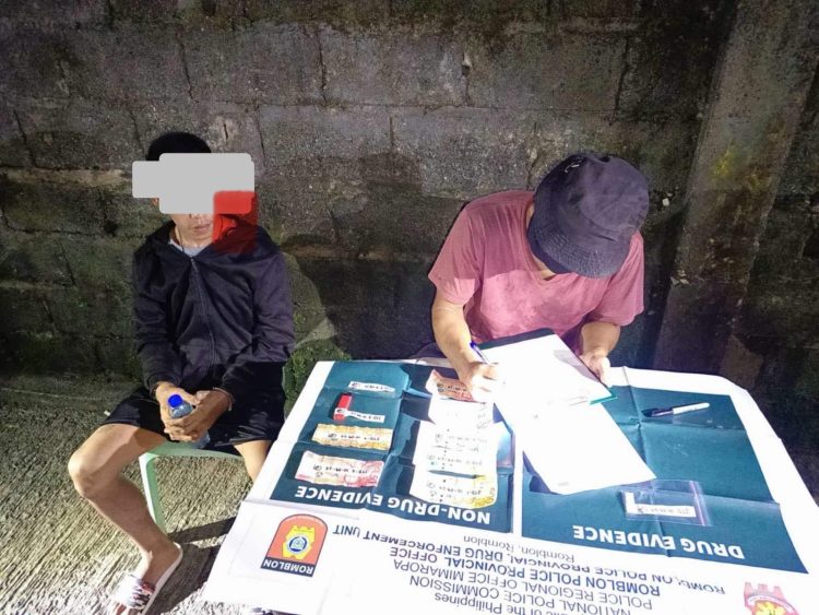 Lalaki sa Romblon, tiklo sa operasyon kontra droga