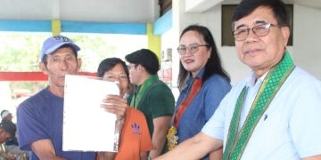104 magsasaka sa San Andres tumanggap ng Certificate of Condonation