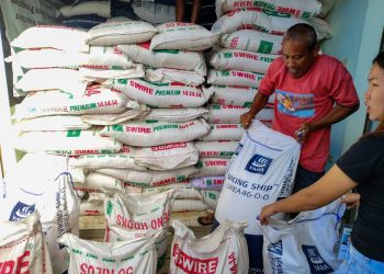 Odiongan LGU distributes free fertilizer to farmers