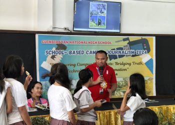 PIA Romblon trains campus journalists in Santa Fe on Photojournalism