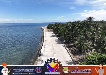 DPWH completes seawall and causeway project in Cajidiocan, Romblon