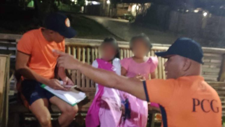 Dalawang bata sa Sibuyan, nailigtas ng Coast Guard sa pagkakalunod