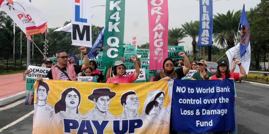 Hundreds rally in Manila, demanding climate justice
