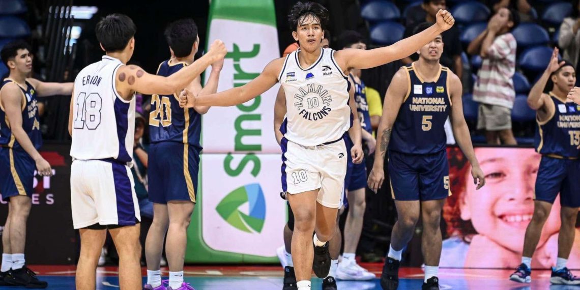 Romblon native Cedrick Manzano binuhat ang Adamson Soaring Falcons patungong “Final 4” ng UAAP basketball