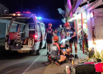 Rider, sugatan sa aksidente sa San Andres