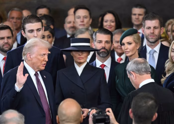 Donald Trump inaugurated as US president again