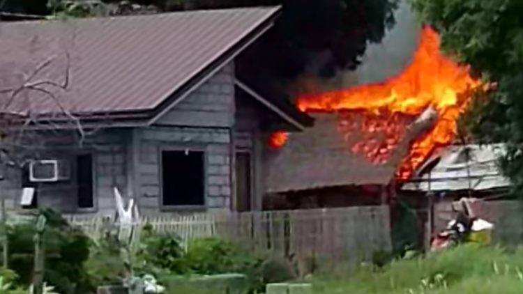 Bahay sa Alcantara, nasunog