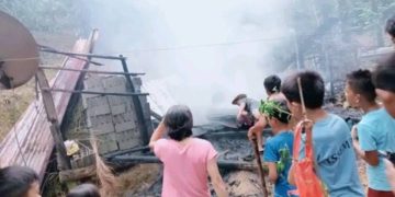 Bahay sa Magdiwang, Romblon, natupok ng apoy; ₱100K ang pinsala