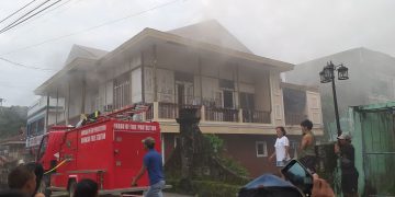 Tindahan ng motor sa Romblon, nasunog