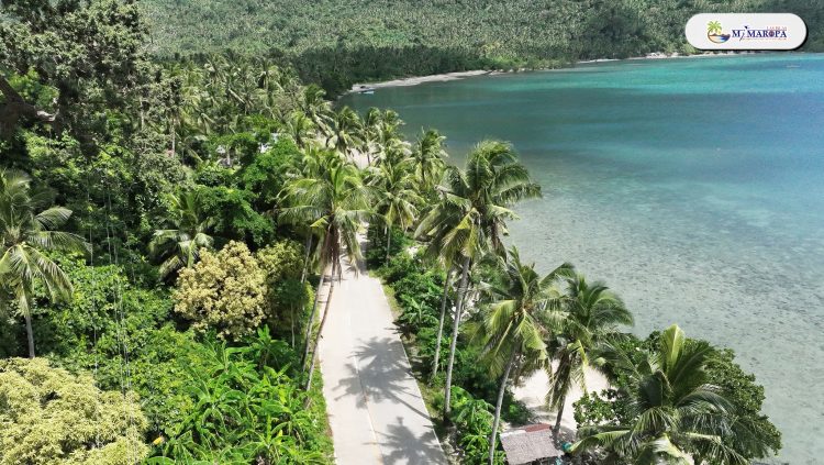 DPWH Romblon completes access road to Blue Hole Dive Site