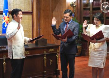 Jay Ruiz takes oath as PCO chief; Claire Castro named undersecretary