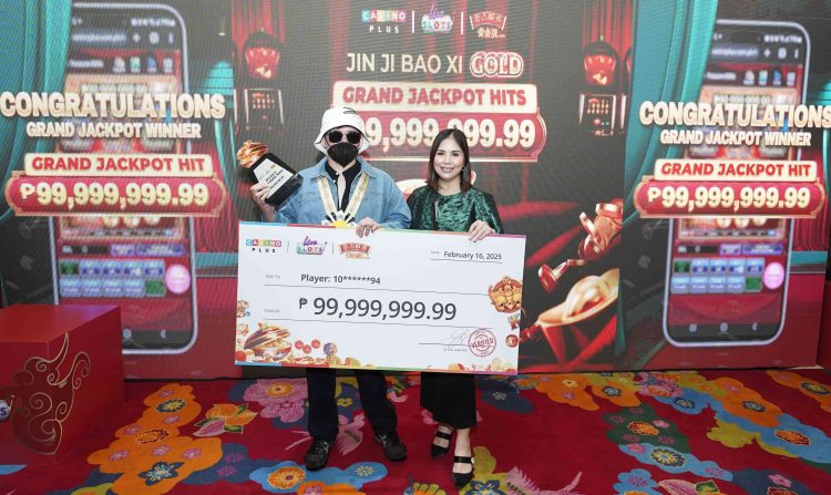 ₱99.99M Grand Jackpot won at Casino Plus, continuing record-breaking winning streak