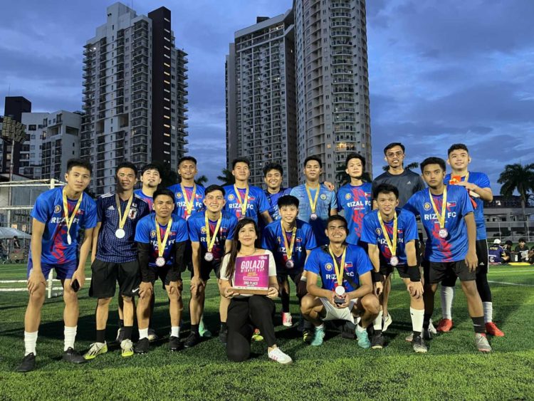 Rizal FC Team A, tumapos ng 3rd place sa Golazo Cup 2025