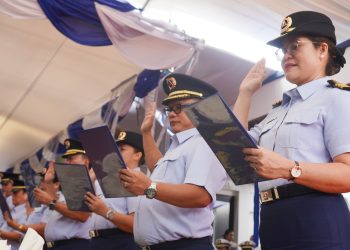 8 Romblon prov’l gov’t officials inducted into Philippine Coast Guard Auxiliary