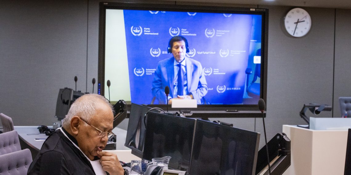 FPRRD faces ICC judges via video link; next hearing on Sept. 23