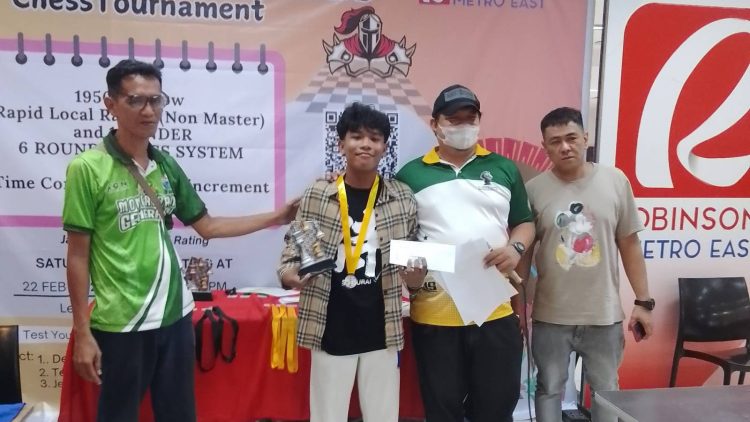 Odiongan chess wizard magsisilbing kinatawan ng Romblon sa National Age Group Chess Championship