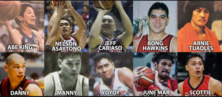10 bagong PBA players, kasama na sa Top 50 Greatest Players of All Time