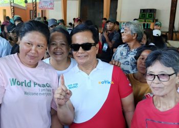 Riano ibinida ang mga nagawa sa campaign rally sa Magdiwang