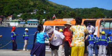 Cruise Ship na may 369 sakay na banyaga, bumisita sa Romblon nitong Holy Week