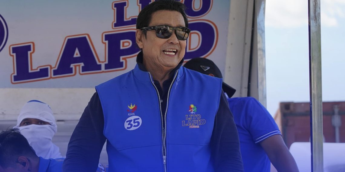 Lapid, ikinatuwa ang pagpasok sa top 3 ng bagong SWS survey