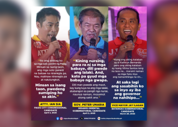 Huwag tularan ang mga bastos!