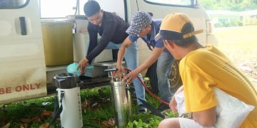 Mga taga-San Jose, sumailalim sa pagsasanay sa paggamit ng anti-dengue misting machine