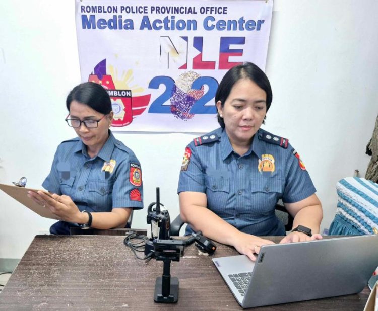 Provincial Media Action Center para sa Halalan, binuksan ng Romblon PNP