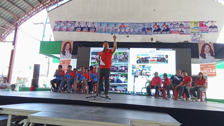 Team Botika, nagsagawa ng Miting de Avance sa Romblon Public Plaza