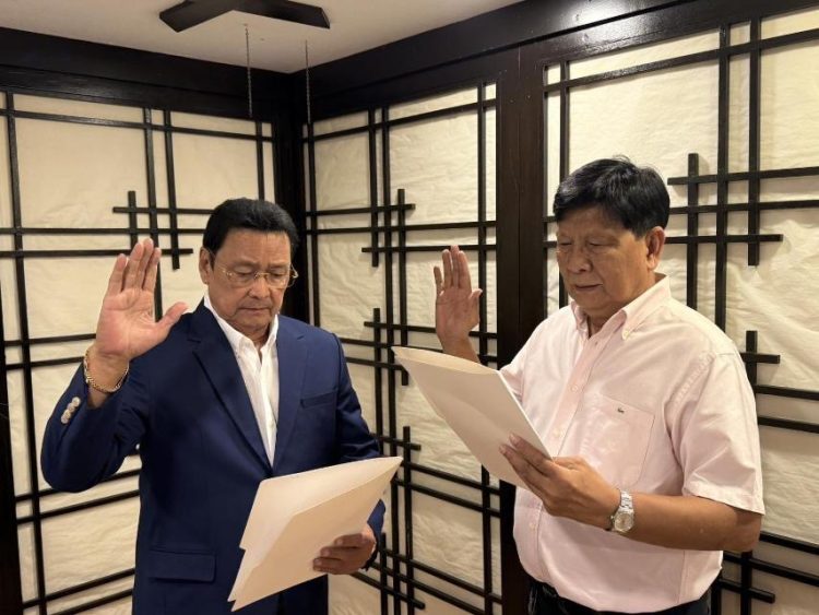 Senator Lito Lapid, nanumpa na sa ika-apat na termino sa Senado