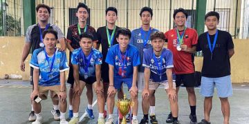 Romblon united FC kampeon sa 1st MJM Futsal Tournament
