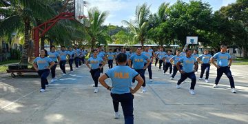 Mga pulis sa Romblon, nagsagawa ng regular na ehersisyo alinsunod sa utos ni PNP Chief Torre