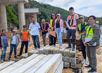 RDC-MIMAROPA monitoring team nag-inspeksyon sa mga proyekto ng gobyerno sa Romblon