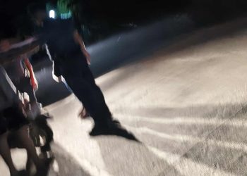 Lalaki sa motorsiklo, nadisgrasya sa San Andres matapos iwasan ang tumawid na aso