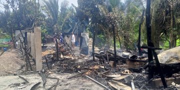 3 bahay sa Santa Fe, nasunog dahil sa napabayaang ‘katol’