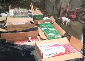 Mahigit P300K halaga ng pekeng sigarilyo, nasabat sa Odiongan