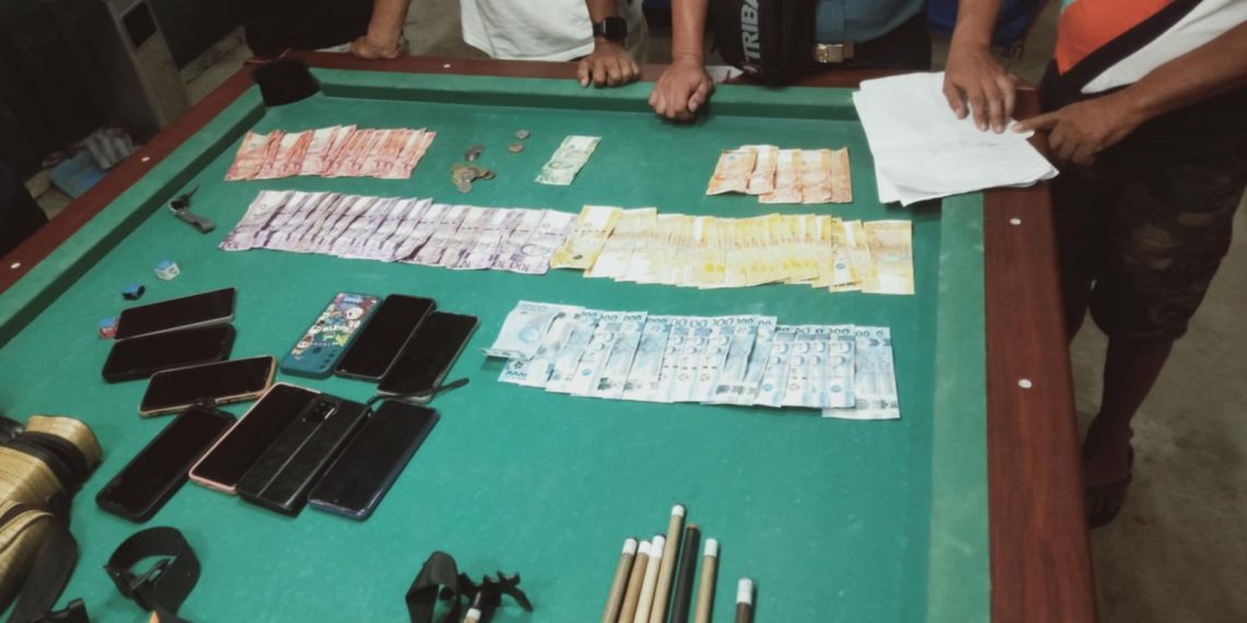 16 katao arestado sa pagsusugal sa bilyaran sa Looc