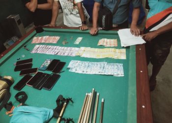 16 katao arestado sa pagsusugal sa bilyaran sa Looc