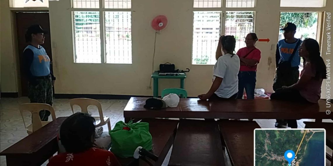 14 Pamilya sa San Agustin at San Andres, inilikas dahil sa banta ng masamang panahon