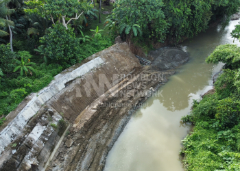 Flood control project sa Looc, bumigay