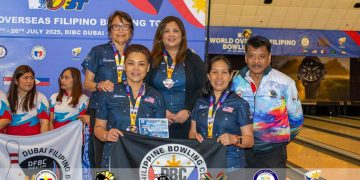 Romblon native Evelyn Manzala-Lindo kampeon sa Bowling tour sa UAE